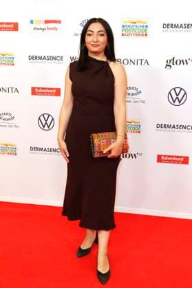 Reem Alabali Radovan bei der 18. Verleihung der Goldenen Bild der Frau 2025 im Stage Theater im Hafen. Hamburg, 19.11.2025 Foto:xC.xTamckex xFuturexImagex goldene_bild_5316
