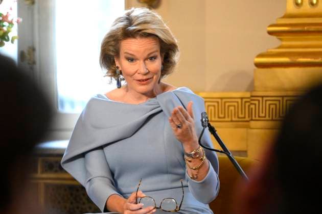 Queen Mathilde Attends 25th Anniversary of The Queen Mathilde Fund BRUSSELS, BELGIUM - NOVEMBER 20 : Queen Mathilde of Belgium pictured attending the official 25th anniversary celebrations of the Queen Mathilde Fund (KMF) on November 20, 2025 in Brussels, Belgium, 20 11 2025 Brussels Belgium  Copyright: xPhilipxReynaersx