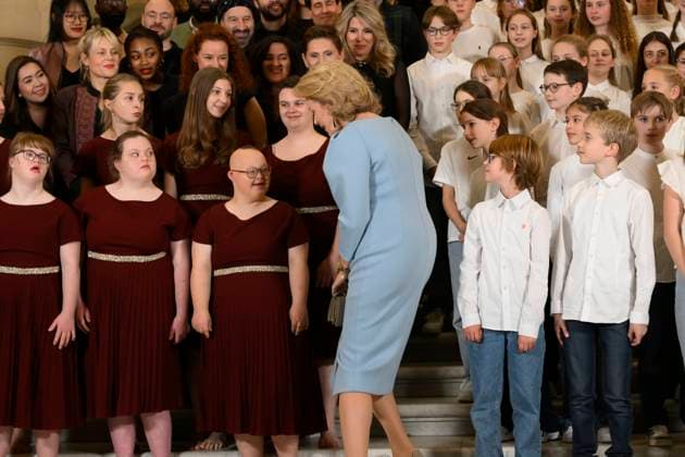 Queen Mathilde Attends 25th Anniversary of The Queen Mathilde Fund BRUSSELS, BELGIUM - NOVEMBER 20 : Queen Mathilde of Belgium pictured attending the official 25th anniversary celebrations of the Queen Mathilde Fund (KMF) on November 20, 2025 in Brussels, Belgium, 20 11 2025 Brussels Belgium  Copyright: xPhilipxReynaersx