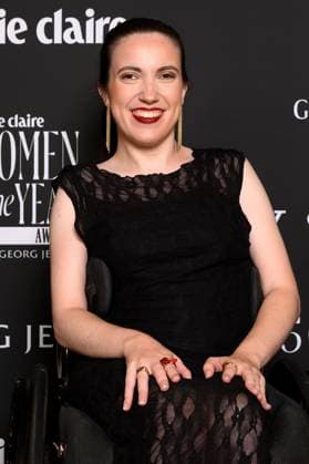 WOMEN OF THE YEAR AWARDS, Hannah Diviney arrives at the Marie Claire Women of the Year Awards at Bell Shakespeare, in Sydney, Thursday, November 20, 2025. ( NO ARCHIVING SYDNEY NEW SOUTH WALES AUSTRALIA  Copyright: xSTEVExMARKHAMx 20251120164028173856