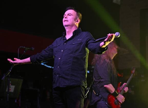 AndrÃ Olbrich and Hansi Kürsch of Blind Guardian perform during The Somewhere Far Beyond North American Tour 2025 at Revolution Live on November 19, 2025 in Fort Lauderdale, Florida Featuring: AndrÃ Olbrich, Hansi Kürsch Where: Fort Lauderdale, Florida, United States When: 19 Nov 2025 Credit: Robert Bell INSTARimages EDITORIAL USE ONLY. NOT FOR USE BY NEWSPAPERS BASED IN THE UK. Copyright: xx instar55281365