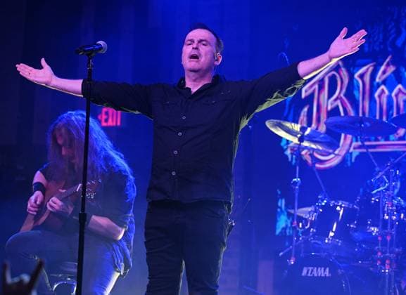 Hansi Kürsch of Blind Guardian performs during The Somewhere Far Beyond North American Tour 2025 at Revolution Live on November 19, 2025 in Fort Lauderdale, Florida Featuring: Hansi Kürsch Where: Fort Lauderdale, Florida, United States When: 19 Nov 2025 Credit: Robert Bell INSTARimages EDITORIAL USE ONLY. NOT FOR USE BY NEWSPAPERS BASED IN THE UK. Copyright: xx instar55281370