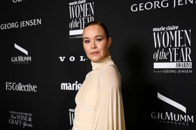 WOMEN OF THE YEAR AWARDS, Krew Boylan arrives at the Marie Claire Women of the Year Awards at Bell Shakespeare, in Sydney, Thursday, November 20, 2025. ( NO ARCHIVING SYDNEY NEW SOUTH WALES AUSTRALIA  Copyright: xSTEVExMARKHAMx 20251121149667481154