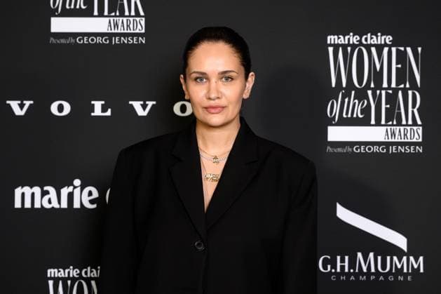 WOMEN OF THE YEAR AWARDS, Gabriella Pareiera arrives at the Marie Claire Women of the Year Awards at Bell Shakespeare, in Sydney, Thursday, November 20, 2025. ( NO ARCHIVING SYDNEY NEW SOUTH WALES AUSTRALIA  Copyright: xSTEVExMARKHAMx 20251121199806430043
