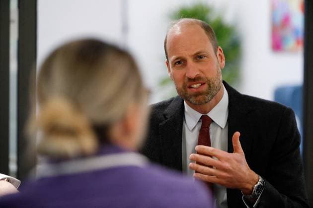 Britain s Prince William visits Rob Burrow Centre for Motor Neurone Disease at Seacroft Hospital, in Leeds Britain s Prince William, Prince of Wales visits the Rob Burrow Centre for Motor Neurone Disease, named after late rugby league player Rob Burrow CBE, at Seacroft Hospital, in Leeds, Britain, November 20, 2025., Credit:Temilade Adelaja Avalon UNITED KINGDOM, Leeds Copyright: xTemiladexAdelajax xAvalonx 1053541703