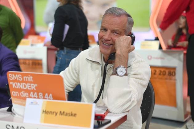 Henry MASKE, former boxer, 30 RTL Spendenmarathon Wir helfen Kindern , television, 20 21 11 2024 in Huerth, Germany,
