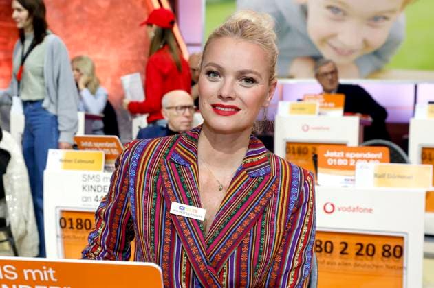 Franziska Knuppe at the 30 RTL Spendenmarathon 2025 in Studio 8 of EMG Studios Hürth, 20 11 2025 Foto:xR.xStoffelsx xFuturexImagex spendenmarathon_5117