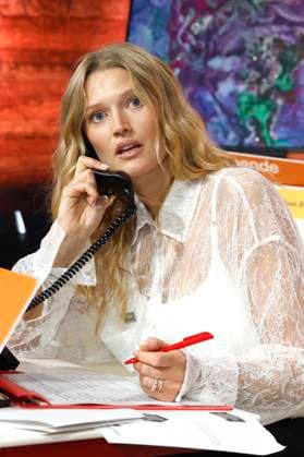 Toni Garrn at the 30 RTL Spendenmarathon 2025 in Studio 8 of EMG Studios Hürth, 20 11 2025 Foto:xR.xStoffelsx xFuturexImagex spendenmarathon_5159