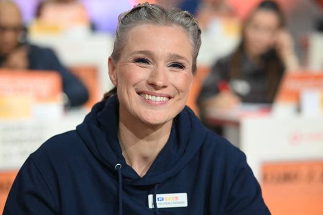 Britta HEIDEMANN, former fencer, 30 RTL Spendenmarathon Wir helfen Kindern , television, 20 21 11 2024 in Huerth, Germany,