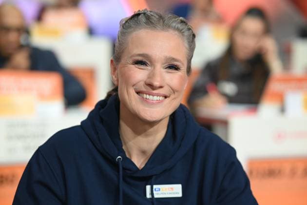 Britta HEIDEMANN, former fencer, 30 RTL Spendenmarathon Wir helfen Kindern , television, 20 21 11 2024 in Huerth, Germany,
