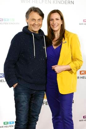 Wolfgang Bahro and Ulrike Frank at the 30 RTL Spendenmarathon 2025 in Studio 8 of EMG Studios Hürth, 20 11 2025 Foto:xR.xStoffelsx xFuturexImagex spendenmarathon_5182