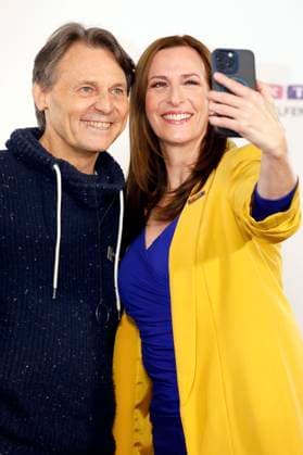 Wolfgang Bahro and Ulrike Frank at the 30 RTL Spendenmarathon 2025 in Studio 8 of EMG Studios Hürth, 20 11 2025 Foto:xR.xStoffelsx xFuturexImagex spendenmarathon_5183