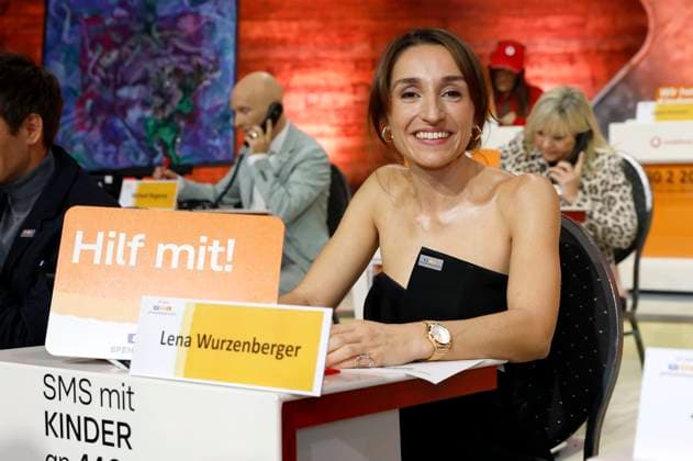 Lena Wurzenberger at the 30 RTL Spendenmarathon 2025 in Studio 8 of EMG Studios Hürth, 20 11 2025 Foto:xR.xStoffelsx xFuturexImagex spendenmarathon_5219