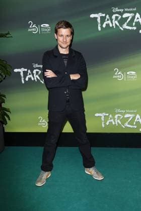 Tobi Schlegl at the Tarzan musical premiere on 20 11 2025 at the Stage Theater Neue Flora in Hamburg Tarzan musical premiere in Hamburg