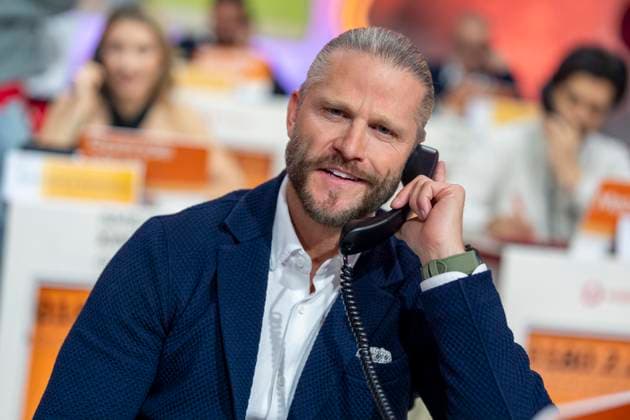 Bachelor Paul Janke at the 30th RTL Charity Marathon 2025 in Studio 8 of the EMG Studios in Hürth, 20 11 2025 30th RTL Charity Marathon 2025 in Studio 8 of the EMG Studios in Hürth Copyright: MarcoxBader