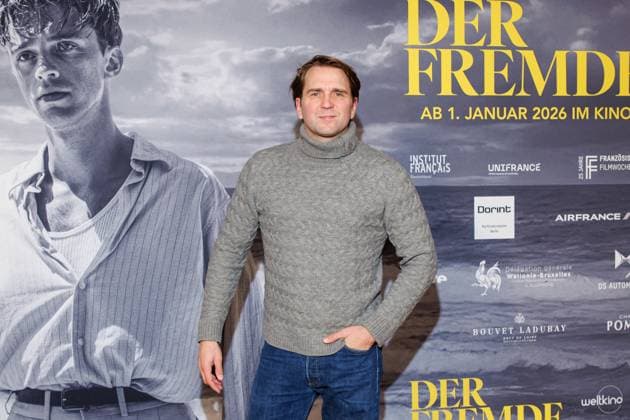 Opening Gala 25 French Film Week Pierre Kiwitt at the opening gala of the 25 French Film Week at the Delphi Filmpalast with the film The Stranger on 20 11 2025 in Berlin Copyright: xEventpressxKochanx