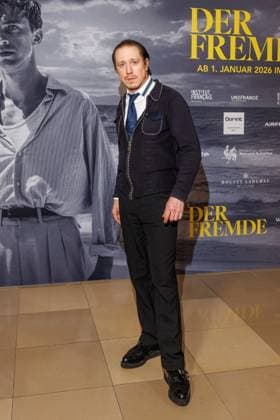 Opening Gala 25 French Film Week Timo Jacobs at the opening gala of the 25 French Film Week at the Delphi Filmpalast with the film The Stranger on 20 11 2025 in Berlin Copyright: xEventpressxKochanx