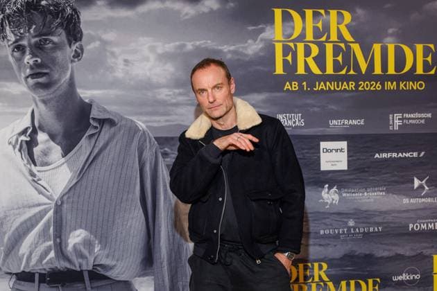Opening Gala 25 French Film Week Mark Waschke at the opening gala of the 25 French Film Week at the Delphi Filmpalast with the film The Stranger on 20 11 2025 in Berlin Copyright: xEventpressxKochanx