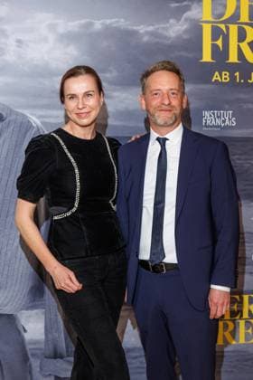 Opening Gala 25 French Film Week Barbara von Wnuk Lipinski and Thomas Michelon at the opening gala of the 25 French Film Week at the Delphi Filmpalast with the film The Stranger on 20 11 2025 in Berlin Copyright: xEventpressxKochanx