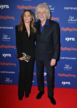 Jeanne Marine and Sir Bob Geldof attends the 2025 ZYN Rolling Stone UK Awards at the Roundhouse in Camden, London, England. UK. Thursday 20th November 2025 Copyright: xJamesxWarrenx 2025 ZYN ROLLING STONE UK AWARDS3