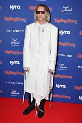 Jamie Campbell Bower attends the 2025 ZYN Rolling Stone UK Awards at the Roundhouse in Camden, London, England. UK. Thursday 20th November 2025 Copyright: xJamesxWarrenx 2025 ZYN ROLLING STONE UK AWARDS38