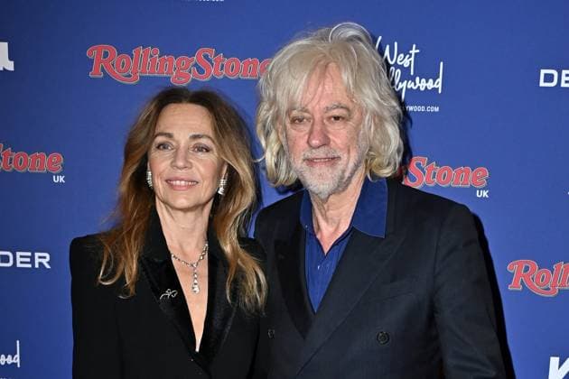 Jeanne Marine and Sir Bob Geldof attends the 2025 ZYN Rolling Stone UK Awards at the Roundhouse in Camden, London, England. UK. Thursday 20th November 2025 Copyright: xJamesxWarrenx 2025 ZYN ROLLING STONE UK AWARDS4