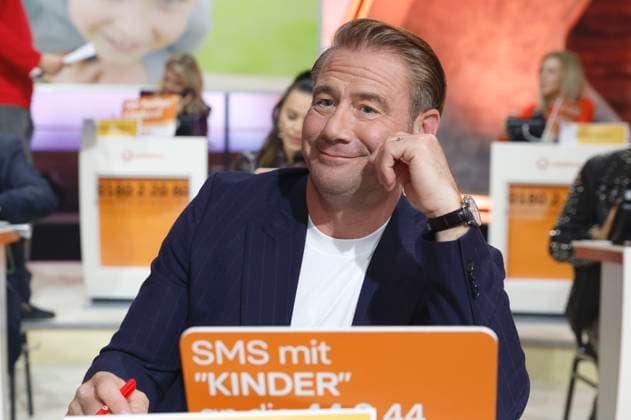 Sasha at the 30 RTL Spendenmarathon 2025 in Studio 8 of EMG Studios Hürth, 20 11 2025 Foto:xR.xStoffelsx xFuturexImagex spendenmarathon_5267
