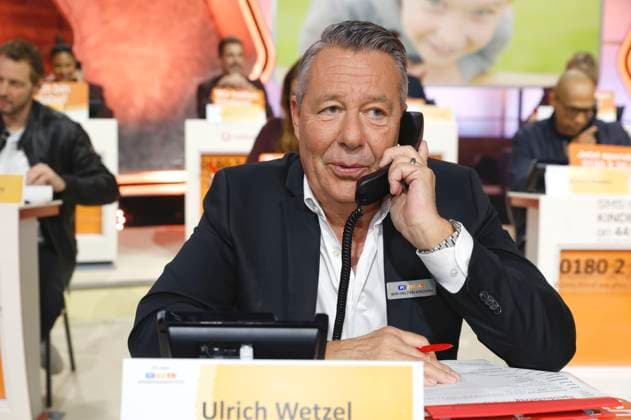 Ulrich Wetzel at the 30 RTL Spendenmarathon 2025 in Studio 8 of EMG Studios Hürth, 20 11 2025 Foto:xR.xStoffelsx xFuturexImagex spendenmarathon_5274