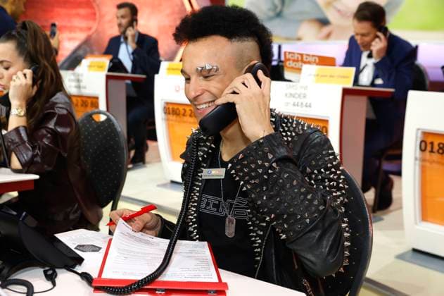 Prince Damien at the 30 RTL Spendenmarathon 2025 in Studio 8 of EMG Studios Hürth, 20 11 2025 Foto:xR.xStoffelsx xFuturexImagex spendenmarathon_5285