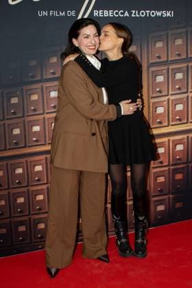 Vie Privee premiere at Pathe Palace theatre Avant premiere de Vie Privee au cinéma Pathe Palace Rebecca Zlotowski and Natalie Portman 450884 2000 01 01 France  Copyright: xSebastienxFremontx xStarfacex STAR_450884_019