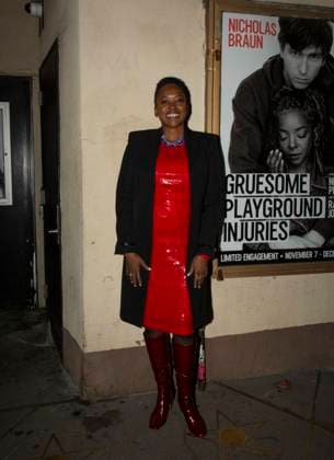 November 20, 2025, New York, New York, USA: ERIKA ALEXANDER Attends Opening Night of Ã¢â‚¬oeGruesome Playground InjuriesÃ¢â‚¬Â at Lucille Lortel Theatre in New York. 20 November 2025 New York USA - ZUMAa265 20251120_zep_a265_050 Copyright: xEricxAcquayex
