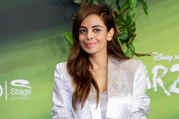 Collien Fernandes at the premiere of the Disney musical Tarzan at the Stage Theater Neue Flora Hamburg, 20 11 2025 Foto:xgbrcix xFuturexImagex tarzan_5104