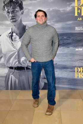 Pierre Kiwitt at the FFW opening with the premiere of the feature film L Ã tranger The Stranger at the 24 French Film Week at the Delphi Filmpalast Berlin, 20 11 2025 Foto:xM.xBehrensx xFuturexImagex fremde_5127
