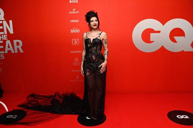 GQ Men of The Year Awards - Arrivals Julieta Emilia Cazzuchelli know as Cazzu attends the red carpet for 2025 GQ Men of the Year Awards at Hotel Reforma. on November 20, 2025 in Mexico City, Mexico. Mexico City CDMX Mexico Copyright: xCarlosxTischlerx