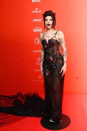 GQ Men of The Year Awards - Arrivals Julieta Emilia Cazzuchelli know as Cazzu attends the red carpet for 2025 GQ Men of the Year Awards at Hotel Reforma. on November 20, 2025 in Mexico City, Mexico. Mexico City CDMX Mexico Copyright: xCarlosxTischlerx