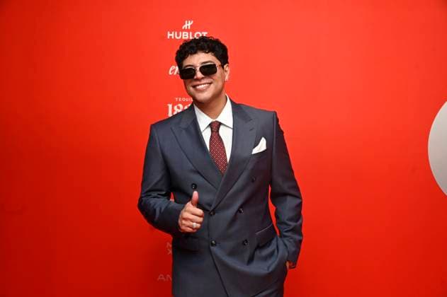 November 20, 2025, Mexico City, Ciudad de Mexico, Mexico: Eduin Caz attends the red carpet for 2025 GQ Men of the Year Awards at Hotel Reforma. on November 20, 2025 in Mexico City, Mexico. Mexico City Mexico - ZUMAe321 20251120_zea_e321_175 Copyright: xCarlosxTischlerx
