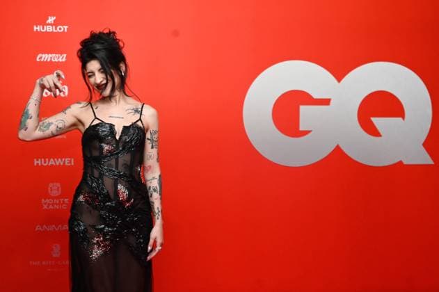 GQ Men of The Year Awards - Arrivals Julieta Emilia Cazzuchelli know as Cazzu attends the red carpet for 2025 GQ Men of the Year Awards at Hotel Reforma. on November 20, 2025 in Mexico City, Mexico. Mexico City CDMX Mexico Copyright: xCarlosxTischlerx