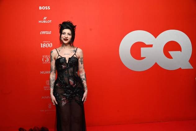 GQ Men of The Year Awards - Arrivals Julieta Emilia Cazzuchelli know as Cazzu attends the red carpet for 2025 GQ Men of the Year Awards at Hotel Reforma. on November 20, 2025 in Mexico City, Mexico. Mexico City CDMX Mexico Copyright: xCarlosxTischlerx