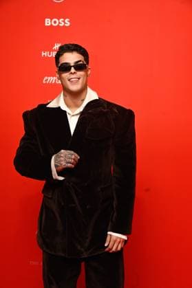 GQ Men of The Year Awards - Arrivals Lunay attends the red carpet for 2025 GQ Men of the Year Awards at Hotel Reforma. on November 20, 2025 in Mexico City, Mexico. Mexico City CDMX Mexico Copyright: xCarlosxTischlerx
