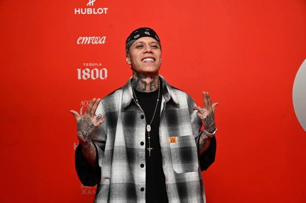 November 20, 2025, Mexico City, Ciudad de Mexico, Mexico: Santa Fe Klan attends the red carpet for 2025 GQ Men of the Year Awards at Hotel Reforma. on November 20, 2025 in Mexico City, Mexico. Mexico City Mexico - ZUMAe321 20251120_zea_e321_185 Copyright: xCarlosxTischlerx