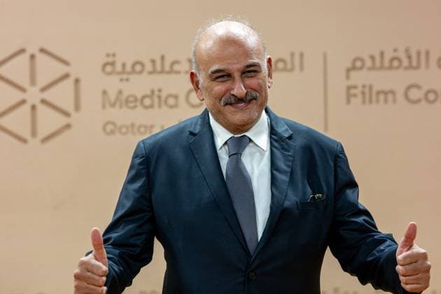Opening of Doha Film Festival - Doha Jamal Soliman arrives to the opening ceremony of Doha Film Festival 2025, at Katara cultural village, in Doha, Qatar, on November 20, 2025. Photo by Ammar Abd Rabbo ABACAPRESS.COM Doha Qatar  Copyright: xAbdxRabboxAmmar ABACAx