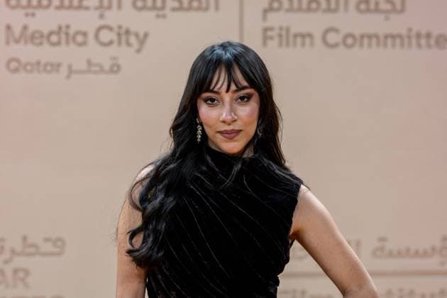 Opening of Doha Film Festival - Doha Saudi actress Sarah Taibah arrives to the opening ceremony of Doha Film Festival 2025, at Katara cultural village, in Doha, Qatar, on November 20, 2025. Photo by Ammar Abd Rabbo ABACAPRESS.COM Doha Qatar  Copyright: xAbdxRabboxAmmar ABACAx