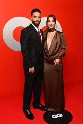 GQ Men of The Year Awards - Arrivals Juan Luis Londono Arias know as Maluma and his girlfriend Susana Gomez attend the red carpet for 2025 GQ Men of the Year Awards at Hotel Reforma. on November 20, 2025 in Mexico City, Mexico. Mexico City CDMX Mexico Copyright: xCarlosxTischlerx