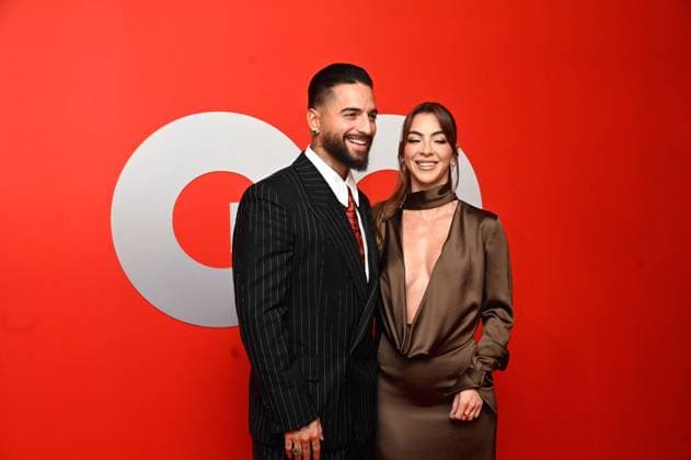 GQ Men of The Year Awards - Arrivals Juan Luis Londono Arias know as Maluma and his girlfriend Susana Gomez attend the red carpet for 2025 GQ Men of the Year Awards at Hotel Reforma. on November 20, 2025 in Mexico City, Mexico. Mexico City CDMX Mexico Copyright: xCarlosxTischlerx