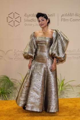 Opening of Doha Film Festival - Doha Golshifteh Farahani arrives to the opening ceremony of Doha Film Festival 2025, at Katara cultural village, in Doha, Qatar, on November 20, 2025. Photo by Ammar Abd Rabbo ABACAPRESS.COM Doha Qatar  Copyright: xAbdxRabboxAmmar ABACAx