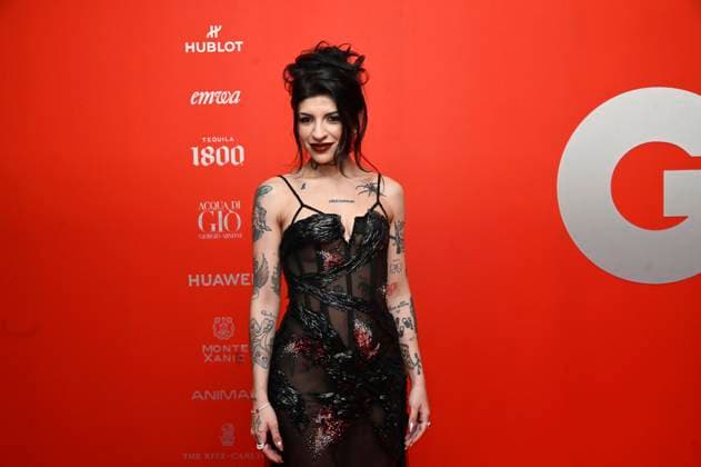 November 20, 2025, Mexico City, Ciudad de Mexico, Mexico: Julieta Emilia Cazzuchelli know as Cazzu attends the red carpet for 2025 GQ Men of the Year Awards at Hotel Reforma. on November 20, 2025 in Mexico City, Mexico. Mexico City Mexico - ZUMAe321 20251120_zea_e321_194 Copyright: xCarlosxTischlerx