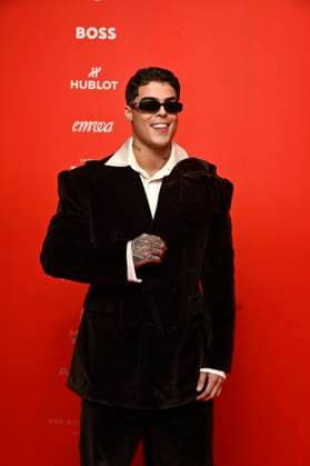November 20, 2025, Mexico City, Ciudad de Mexico, Mexico: Lunay attends the red carpet for 2025 GQ Men of the Year Awards at Hotel Reforma. on November 20, 2025 in Mexico City, Mexico. Mexico City Mexico - ZUMAe321 20251120_zea_e321_210 Copyright: xCarlosxTischlerx