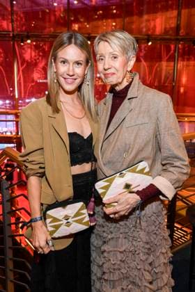 abb Wolke Hegenbarth and mother Gabi Hegenbath actress at the WORLD PREMIERE of ALIZE by Cirque du Soleil at Theater am Potsdamer Platz on 20 11 2025 in Berlin Berlin Germany