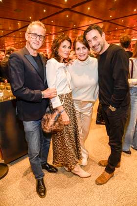 abb Wolfram Becker, Gerit Kling, Anja Kling and Oliver Haas as guests at the WORLD PREMIERE of ALIZE by Cirque du Soleil at the Theater am Potsdamer Platz on 20 11 2025 in Berlin Berlin Germany