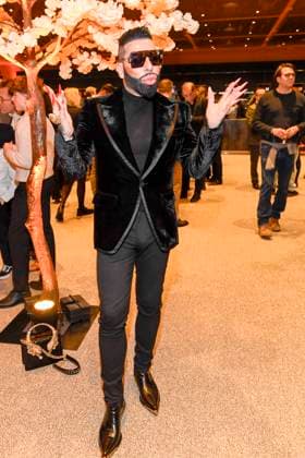 abb Harald Glööckler Gloeoeckler as a guest at the WORLD PREMIERE of ALIZE by Cirque du Soleil at the Theater am Potsdamer Platz on 20 11 2025 in Berlin Berlin Germany